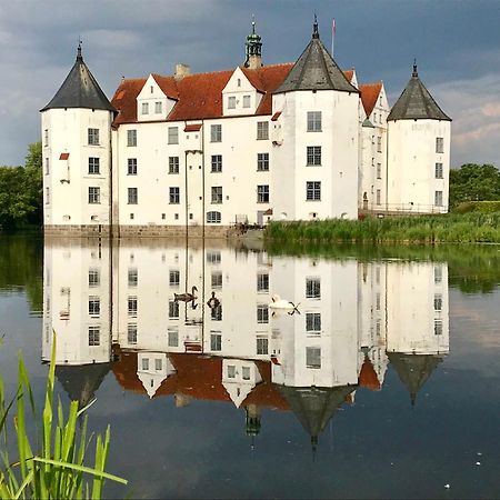 Ferienwohnung Skowronek Am Kurpark Glücksburg Exteriör bild