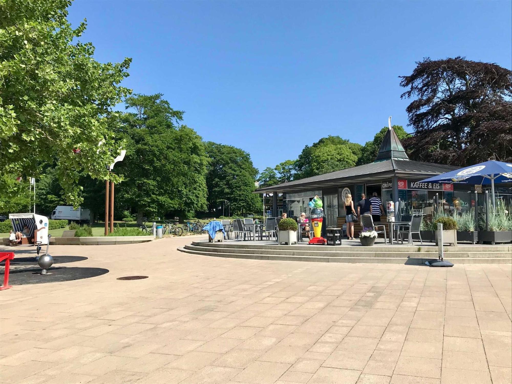 Ferienwohnung Skowronek Am Kurpark Glücksburg Exteriör bild