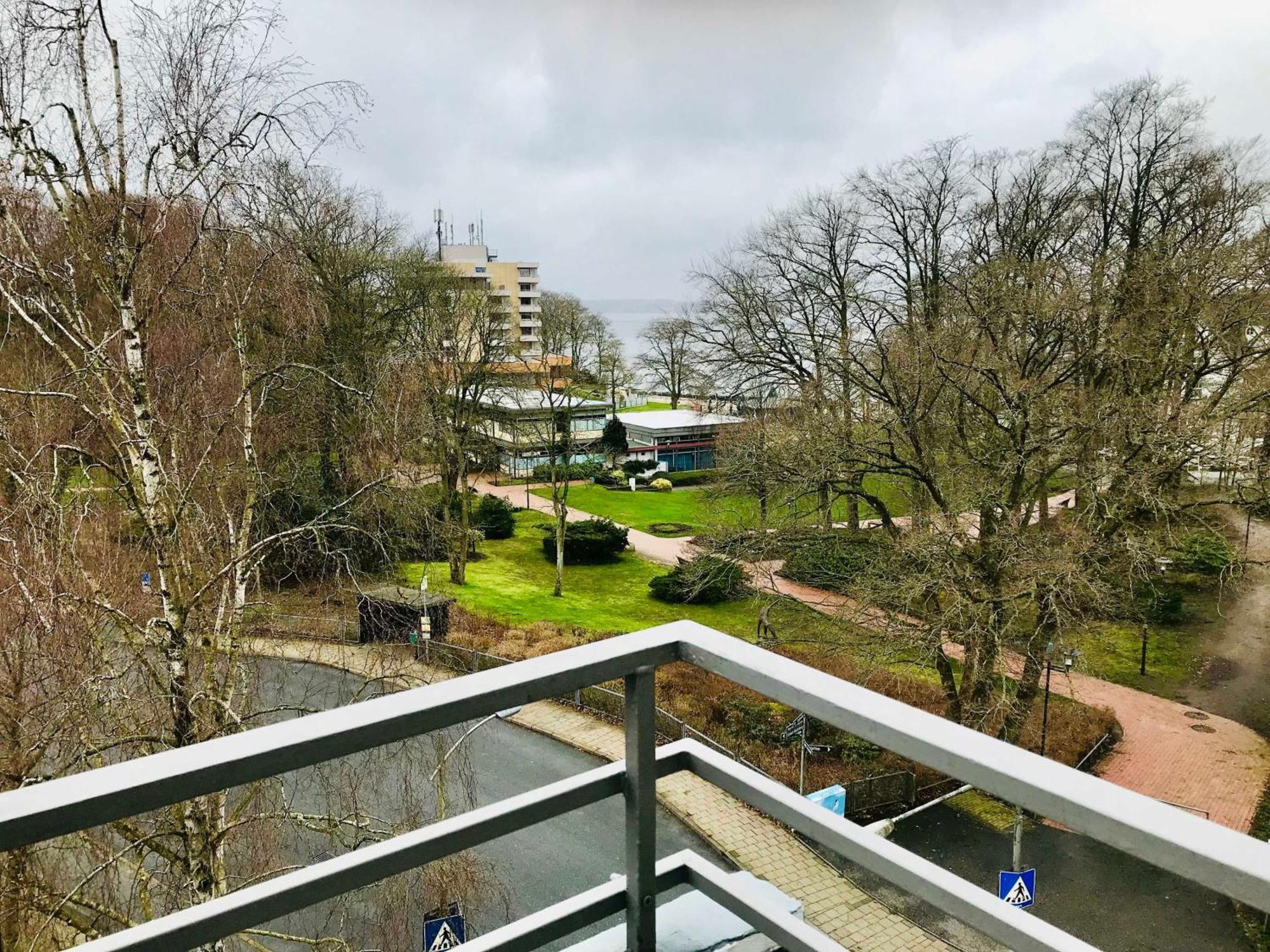 Ferienwohnung Skowronek Am Kurpark Glücksburg Exteriör bild