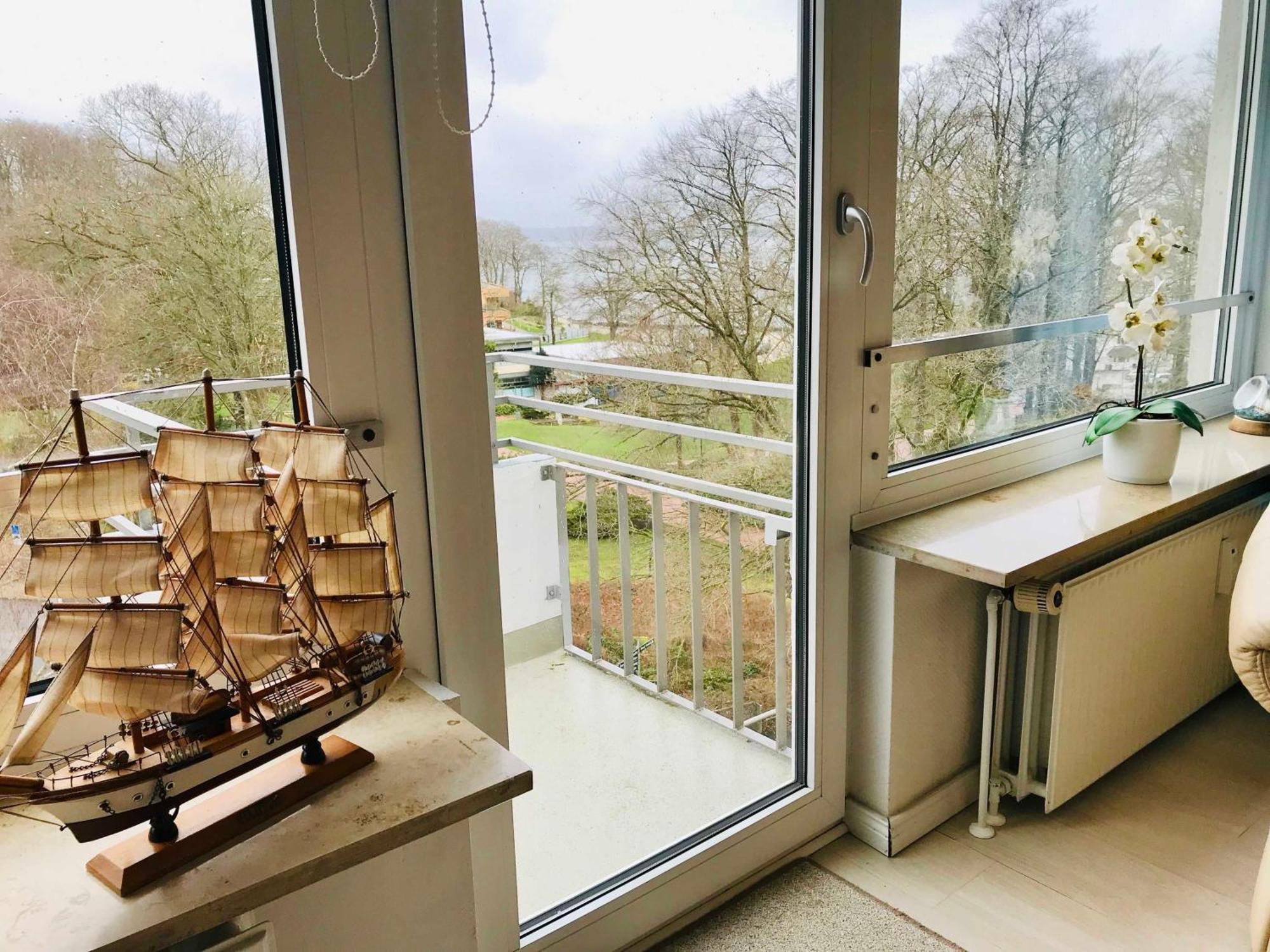 Ferienwohnung Skowronek Am Kurpark Glücksburg Exteriör bild