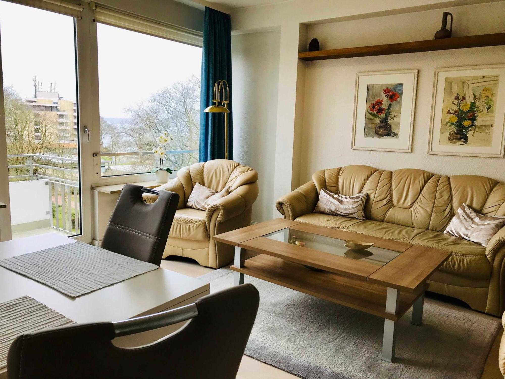Ferienwohnung Skowronek Am Kurpark Glücksburg Exteriör bild